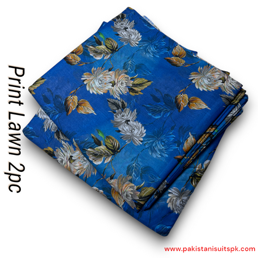 Premium 2PC Lawn - Full Digital Print Pakistani Suit
