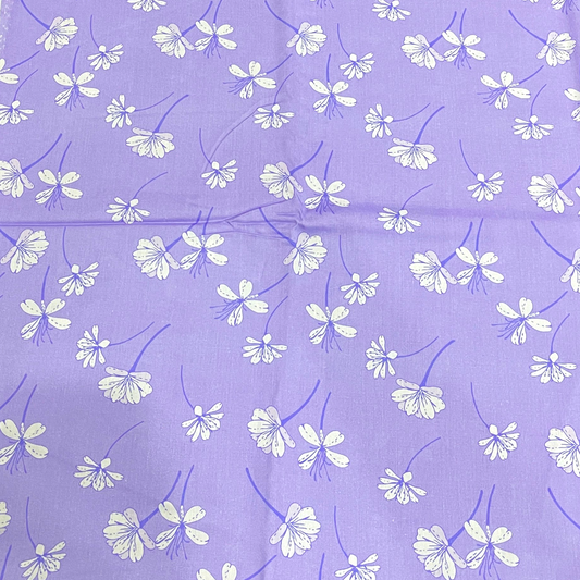 Linen 2pc - Lavender Floral Digital Print